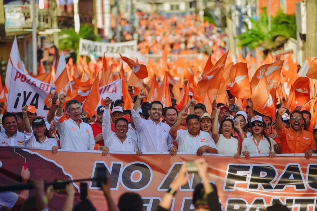 Honorable y ejemplar la marcha pacífica en Papantla: Mayra&nbsp;Amador