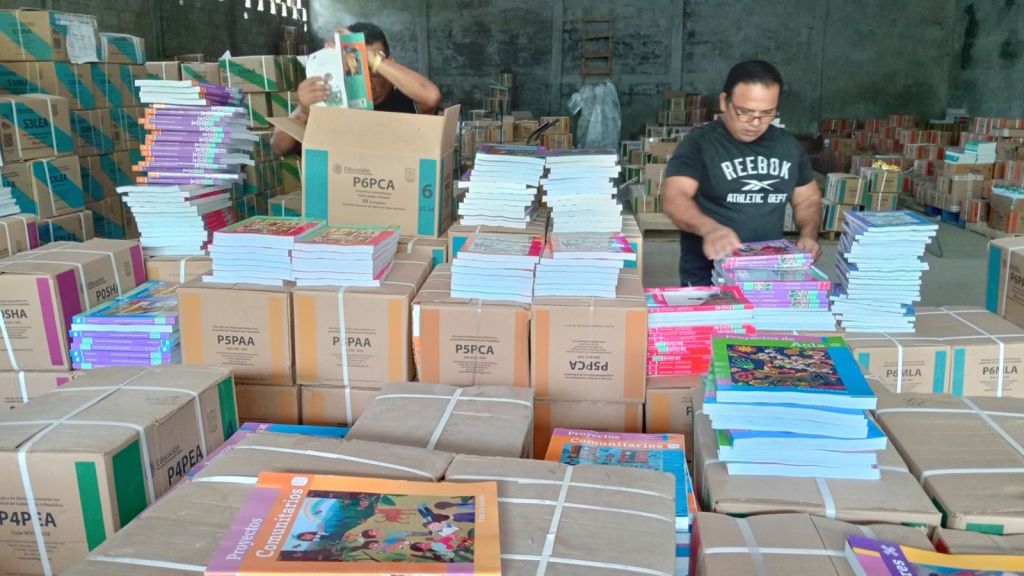 Todo listo para el nuevo ciclo escolar: SEV avanza en distribución de&nbsp;libros