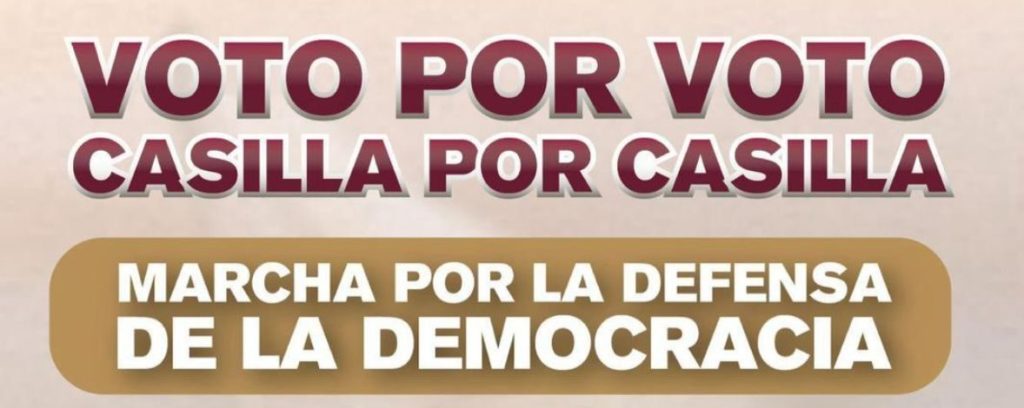 La “Marcha por la Mentira”: Morena y Adanely preparan montaje tras perder en las urnas y en el&nbsp;INE