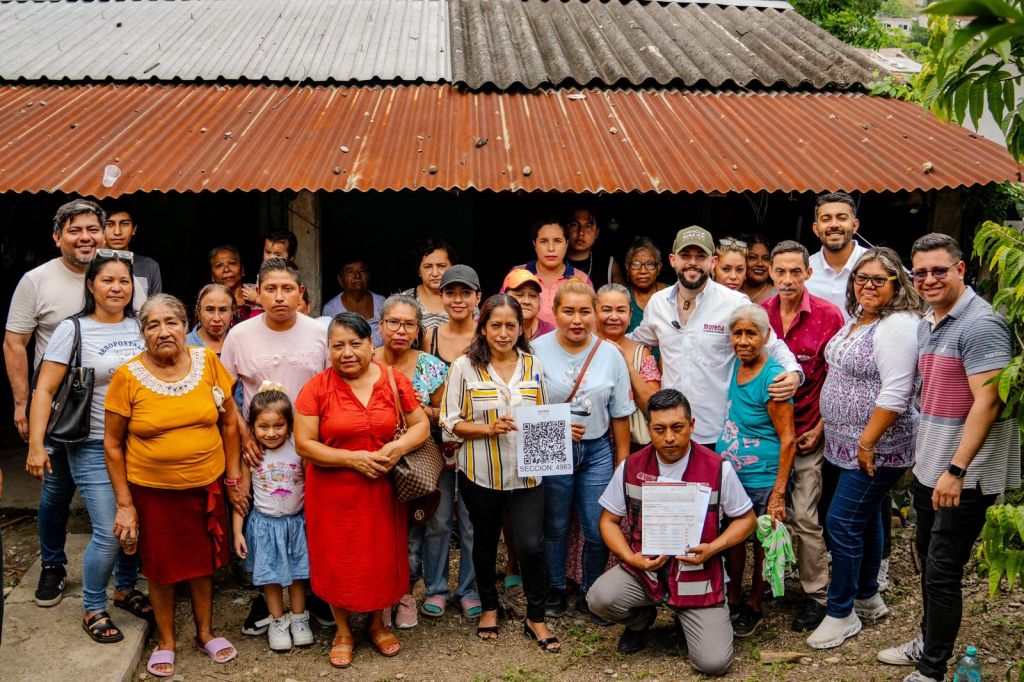 Morena fortalece la organización en Coatzintla con la conformación de Comités&nbsp;Seccionales