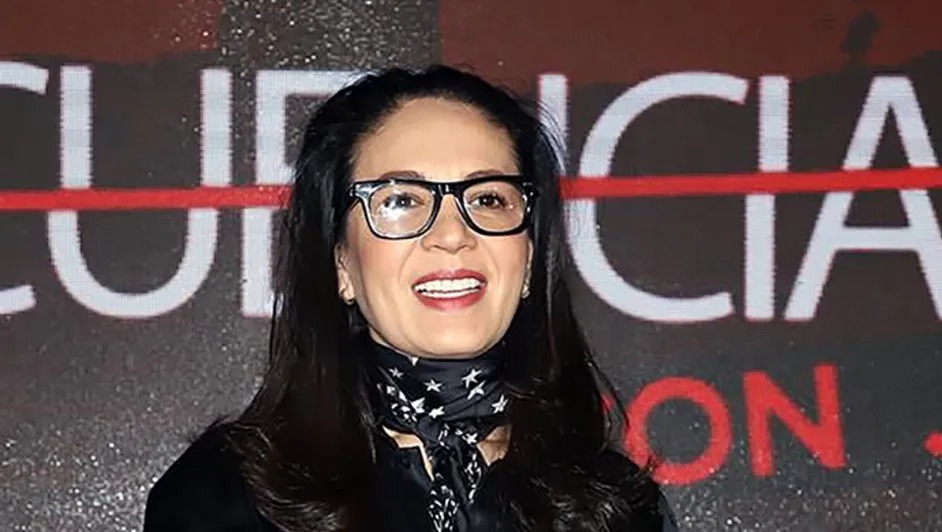 Yolanda Andrade muestra mejoría en misa&nbsp;pública