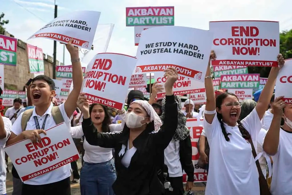 Protestas masivas sacuden&nbsp;Filipinas