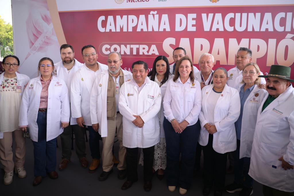 Veracruz se anticipa a riesgos sanitarios con la Campaña contra el sarampión: Rocío&nbsp;Nahle