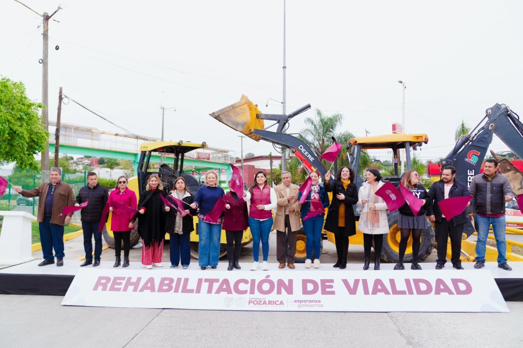 GOBIERNO DE POZA RICA INICIA PROGRAMA DE REHABILITACIÓN DE VIALIDADES EN LA&nbsp;CIUDAD
