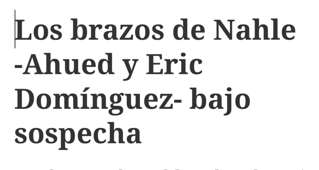 Los brazos de Nahle -Ahued y Eric Domínguez- bajo sospecha