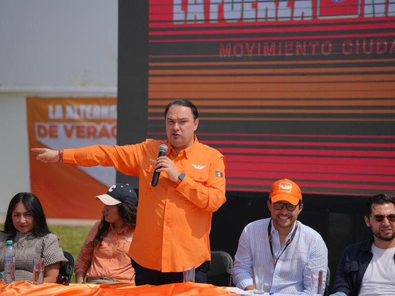 Movimiento Ciudadano va por la primera fuerza política en&nbsp;Veracruz