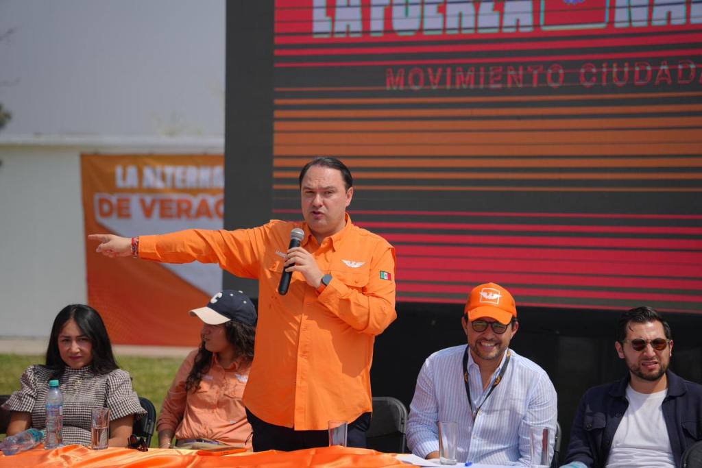 Movimiento Ciudadano va por la primera fuerza política en&nbsp;Veracruz
