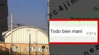 “Todo bien, mami”: revelan última conversación de víctima de presuntas ‘goteras’ en el Hotel Jacarandas