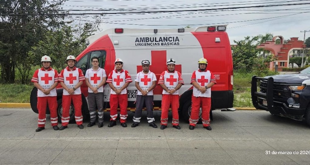 Cruz Roja Poza Rica inicia Operativo de Semana Santa 2026 para reforzar atención de&nbsp;emergencias