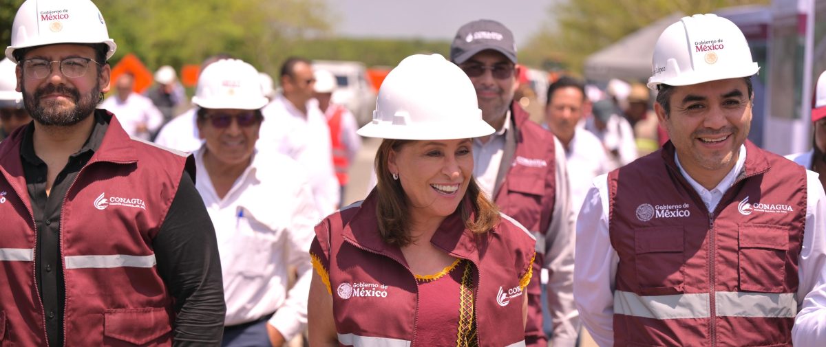 Supervisan avance del Acueducto Coatzacoalcos y sistema Uxpanapa–La&nbsp;Cangrejera