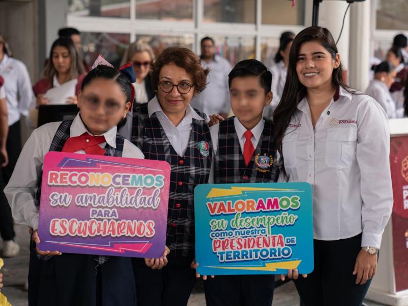 Gobierno de Poza Rica fortalece valores cívicos en la niñez&nbsp;pozarricense