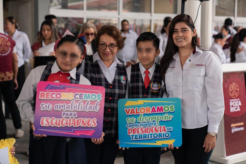 Gobierno de Poza Rica fortalece valores cívicos en la niñez&nbsp;pozarricense