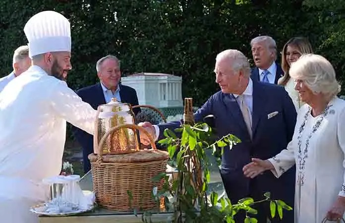 TRUMP RECIBE A CARLOS III EN VISITA&nbsp;OFICIAL