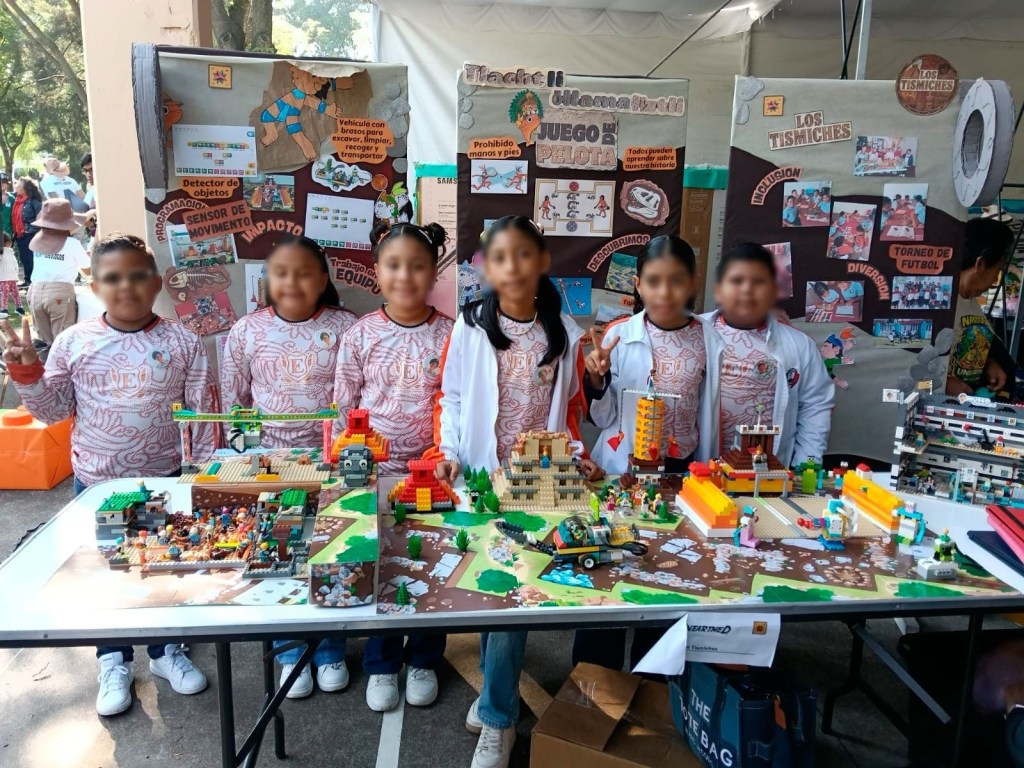 Primaria de Veracruz gana premio nacional en FIRST LEGO League México
