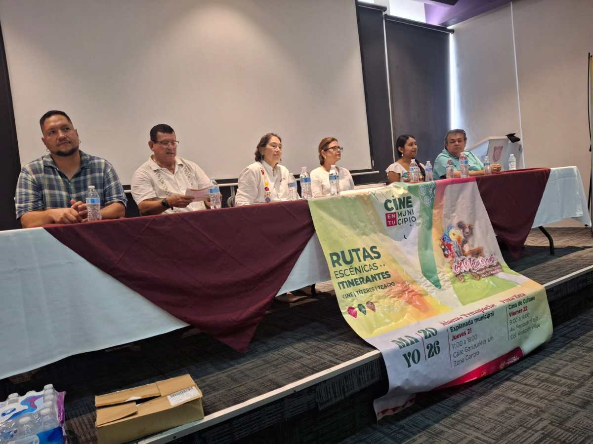 Álamo inicia proyecto estatal de cultura; impulsan talleres, cine y arte para&nbsp;jóvenes