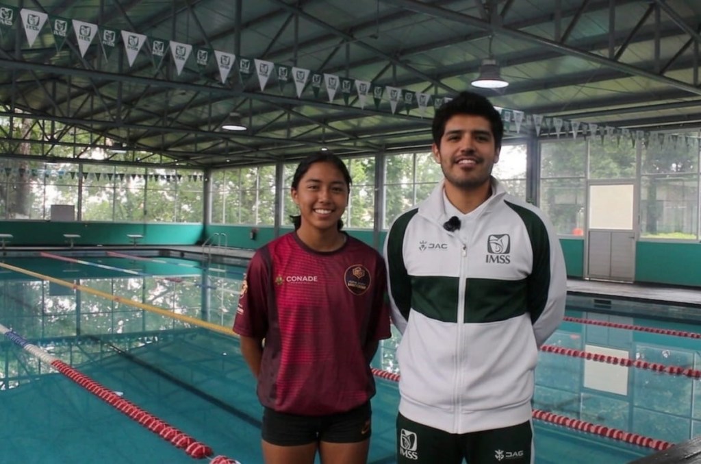 Alumna del CSS Xalapa del IMSS Veracruz Norte destaca en Olimpiada Nacional de Aguatlón