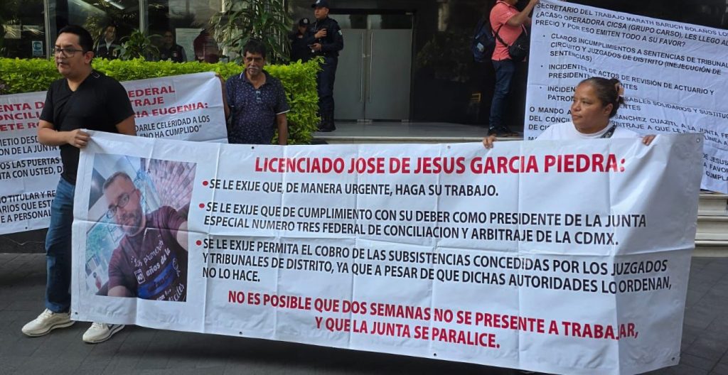 Ex trabajadores de plataformas marinas denuncian presunta protección a empresa por adeudo laboral&nbsp;millonario