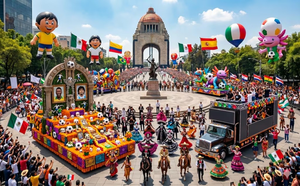 CDMX prepara el Gran Desfile Mundialista con catrinas, cempasúchil y una ofrenda para Pelé y Maradona