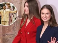 Leonor y Sofía disfrutan a Bad&nbsp;Bunny