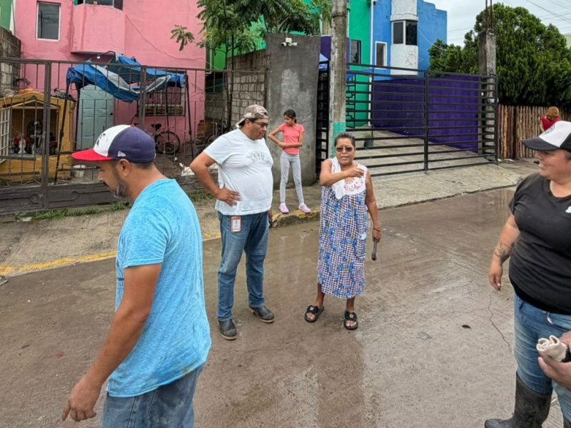Álamo refuerza acciones preventivas ante las lluvias; afluentes permanecen sin&nbsp;riesgo