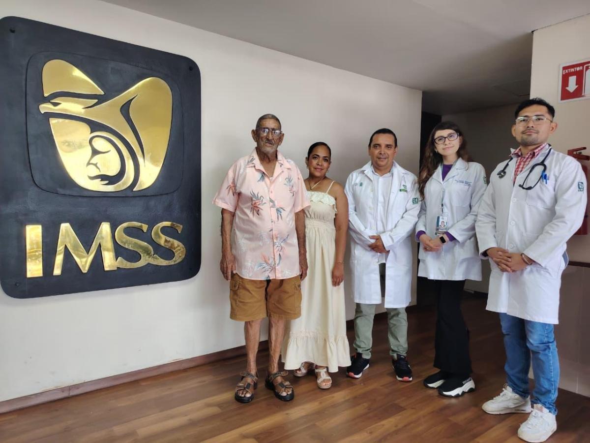 IMSS VERACRUZ NORTE LOGRA EXTIRPAR CÁNCER A PACIENTE DE 87 AÑOS EN MENOS DE UN&nbsp;MES