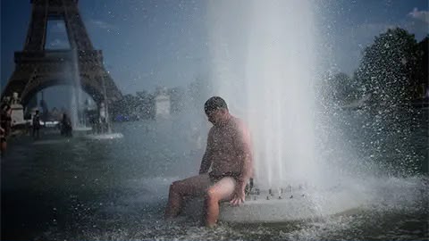 Calor satura morgues en&nbsp;París